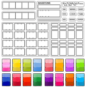 Custom Four Season Theme Plastic Stamps, for DIY Scrapbooking, Photo Album Decorative, Cards Making, Stamp Sheets, Film Frame, Tartan, 148x210mm