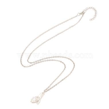 Rack Plating Alloy Hand Pendant Necklaces Sets(NJEW-B081-10)-4