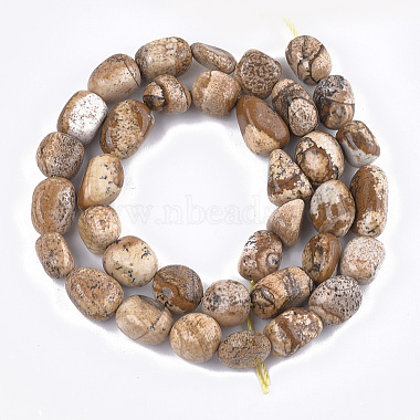 Natural Picture Jasper Beads Strands(G-T105-38)-2