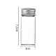 Clear Glass Bottles Bead Containers(CON-WH0085-75E-01)-1