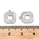 Rhodium Plated 925 Sterling Silver Charms(STER-C003-04P)-3