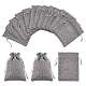 25Pcs Burlap Packaging Pouches Drawstring Bags(ABAG-FP0001-02)-1