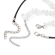 2piezas 2 conjunto de collares con colgante de sol de aleación y bala de opalita estilo(NJEW-JN04514-01)-5