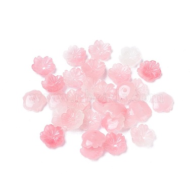 10mm Pink Flower Other Sea Shell Beads