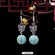 Turquoise Dangle Earrings for Women(WG2299-17)-1