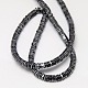 Electroplate Non-magnetic Synthetic Hematite Beads Strands(G-J165-4mm-M)-3
