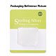 925 Sterling Silver Earring Hooks(X-STER-K167-051C-S)-7