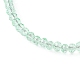 Faceted Rondelle Glass Beaded Necklace for Women(NJEW-M208-01N)-4