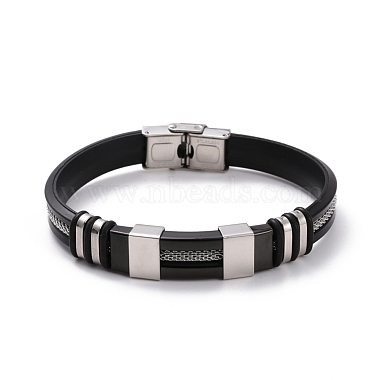 Black Titanium Steel Bracelets