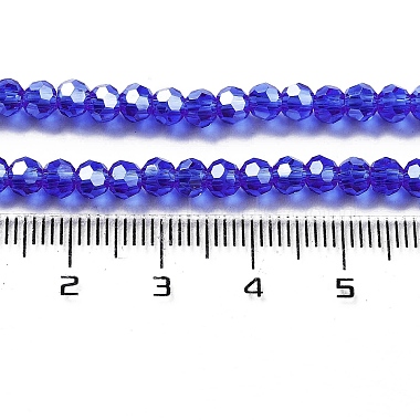 Electroplate Transparent Glass Beads Strands(EGLA-A035-T4mm-A21)-4
