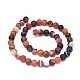 Natural Banded Agate/Striped Agate Beads Strands(G-D0005-30-8mm)-2