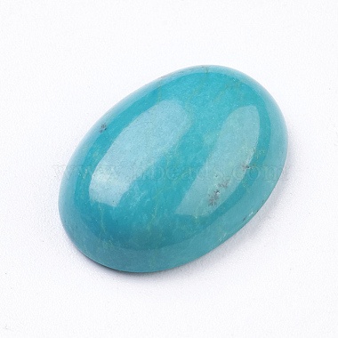 18mm CadetBlue Oval Natural Turquoise Cabochons