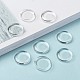 18MM Double-side Flat Round Transparent Glass Cabochons for Photo Craft Jewelry Making(X-GGLA-S601-1)-8