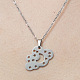 201 Stainless Steel Hollow Cloud with Star Pendant Necklace(NJEW-OY001-76)-1