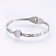 304 Stainless Steel Bangles(BJEW-P223-11)-3
