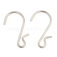 201 Stainless Steel S Hook Clasps, Stainless Steel Color, 45x25.5x2mm(STAS-K261-01P)