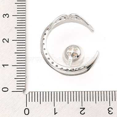 подвески из серебра 925 пробы с родиевым покрытием 925(STER-Z003-05P)-3