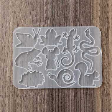Squirrel/Rat/Snail DIY Pendant Silicone Molds(SIL-F010-06)-3