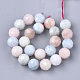 Natural Morganite Beads Strands(X-G-S345-10mm-012)-2
