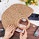 Boho Women's Straw Knitted Bag(AJEW-WH0348-19)-3