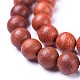 Chapelets de perles en bois naturel(X-WOOD-F008-01-C)-3