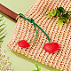 1Pc PU Leather Alloy Keychains(KEYC-TA0001-45)-4