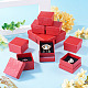 Shell Textured Paper Jewelry Ring Storage Gift Boxes(CON-TAC0014-15C)-8