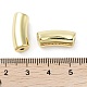Rack Plating Brass Beads(KK-E102-21G)-3