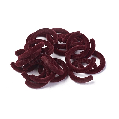Dark Red Others Acrylic Beads