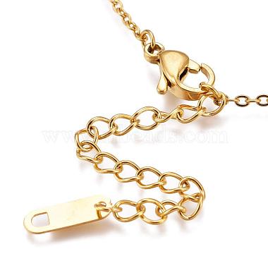 304 Stainless Steel Locket Pendant Necklaces(NJEW-P169-01)-5
