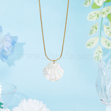 18Pcs 3 Styles Natural Sea Shell Pendants(FIND-DC0003-75)-4