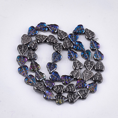Electroplate Glass Beads Strands(X-EGLA-T017-05D)-2