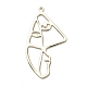 Brass Pendants(KK-C215-03LG)-1