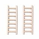 Miniature Unfinished Wood Ladder(FIND-H030-27)-1