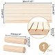 5-présentoirs de boucles d'oreilles inclinés en bois à fente(EDIS-WH0021-36C)-2