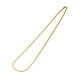 Ion Plating(IP) 304 Stainless Steel Herringbone Chain Necklace for Men Women(NJEW-E076-04C-G)-1