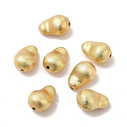 Rack Plating Eco-Friendly Brass Beads, Long-Lasting Plated, Lead Free & Cadmium Free, Potato Shape, Real 18K Gold Plated, 20x13.5x11mm, Hole: 1.8mm(KK-A177-32G)