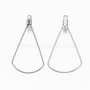 304 Stainless Steel Wire Pendants(STAS-T051-004)-2