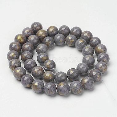 Natur Mashan Jade Perlen Stränge(G-P232-01-A-10mm)-2