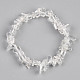 Natural Quartz Crystal & Glass Beaded Stretch Bracelets(BJEW-S143-57)-2