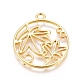 Zinc Alloy Open Back Bezel Pendants(PALLOY-E564-63G)-2