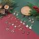 12 Pairs 12 Style 304 Stainless Steel Christmas Dangle Leverback Earrings(EJEW-JE04900)-2