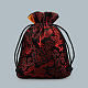 Chinese Style Silk Drawstring Jewelry Gift Bags(PAAG-PW0005-05D)-1