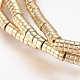 Electroplated Non-magnetic Synthetic Hematite Beads Strands(X-G-G826-09G-2mm)-3