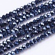 Electroplate Glass Beads Strands(EGLA-F003-D01)-1