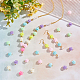 200Pcs Opaque Acrylic Beads Connector Charms(FIND-HY0001-30)-5