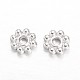 Alloy Daisy Spacer Beads(PALLOY-L166-31S)-1