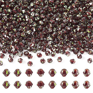Picasso Baking Paint Glass Seed Beads(SEED-TA0001-62K)-1