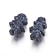 Imitation Druzy Gemstone Resin Beads(RESI-L026-J02)-1