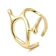 Brass Open Cuff Rings(RJEW-Q778-38G)-1